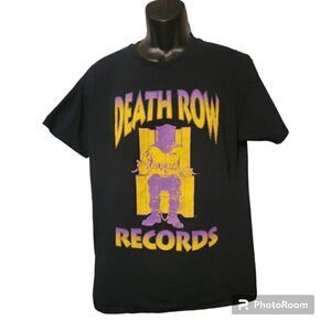 Death Row Records T-shirt Size Large